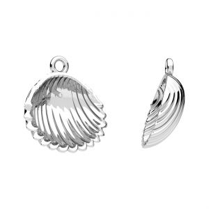 Pandantiv - înfiintare perlă coajă 6mm*argint AG 925*CON-1 ODL-01620 15,7x17 mm