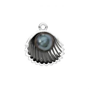 Pandantiv dragon - perlă albă 8mm*argint AG 925*CON-1 ODL-01620 15,7x17 mm ver.3
