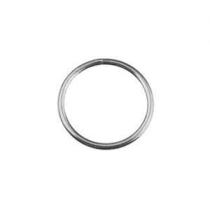 Inel sudat KCZ-1,50x15,00*argintiu AG 925*KCZ 1,50x15,00 mm