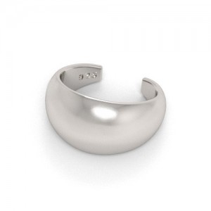 Ear cuff - teardrop*sterling silver AG 925*NA 27