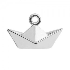 Pendant - origami ship*sterling silver AG 925*S-CHARM 401  