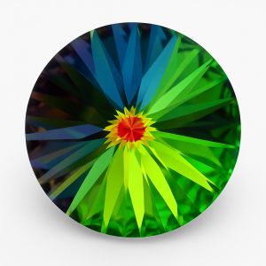 Piatra Rivoli rotundă 10,75 mm Crystal VM - 1122 SS 47 CRYSTAL VM F