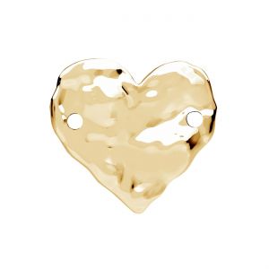 Pandantiv conector ajurat - trifoi*aur AU 333*LKZ8K-30120 - 03 16,8x18,9 mm