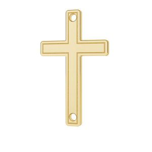 Crucifix pandantiv 14K aur LKZ-00028 - 0,30 mm