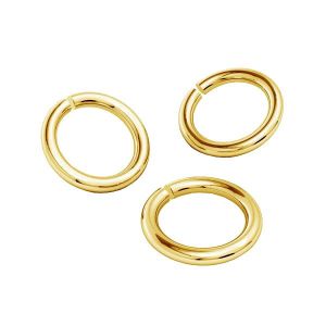 Inel tăiat din s&acirc;rmă dură*alamă*BRASS KC 0,80x2,15 mm