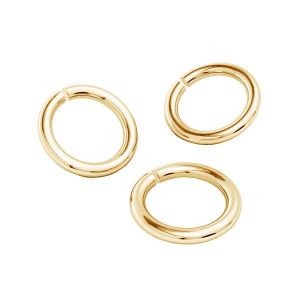 Inel tăiat din s&acirc;rmă dură*alamă*BRASS KC 0,80x2,15 mm